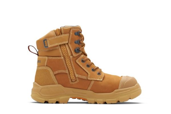 Picture of BLUNDSTONE 9090 UNISEX ROTOFLEX SAFETY BOOTS - WHEAT